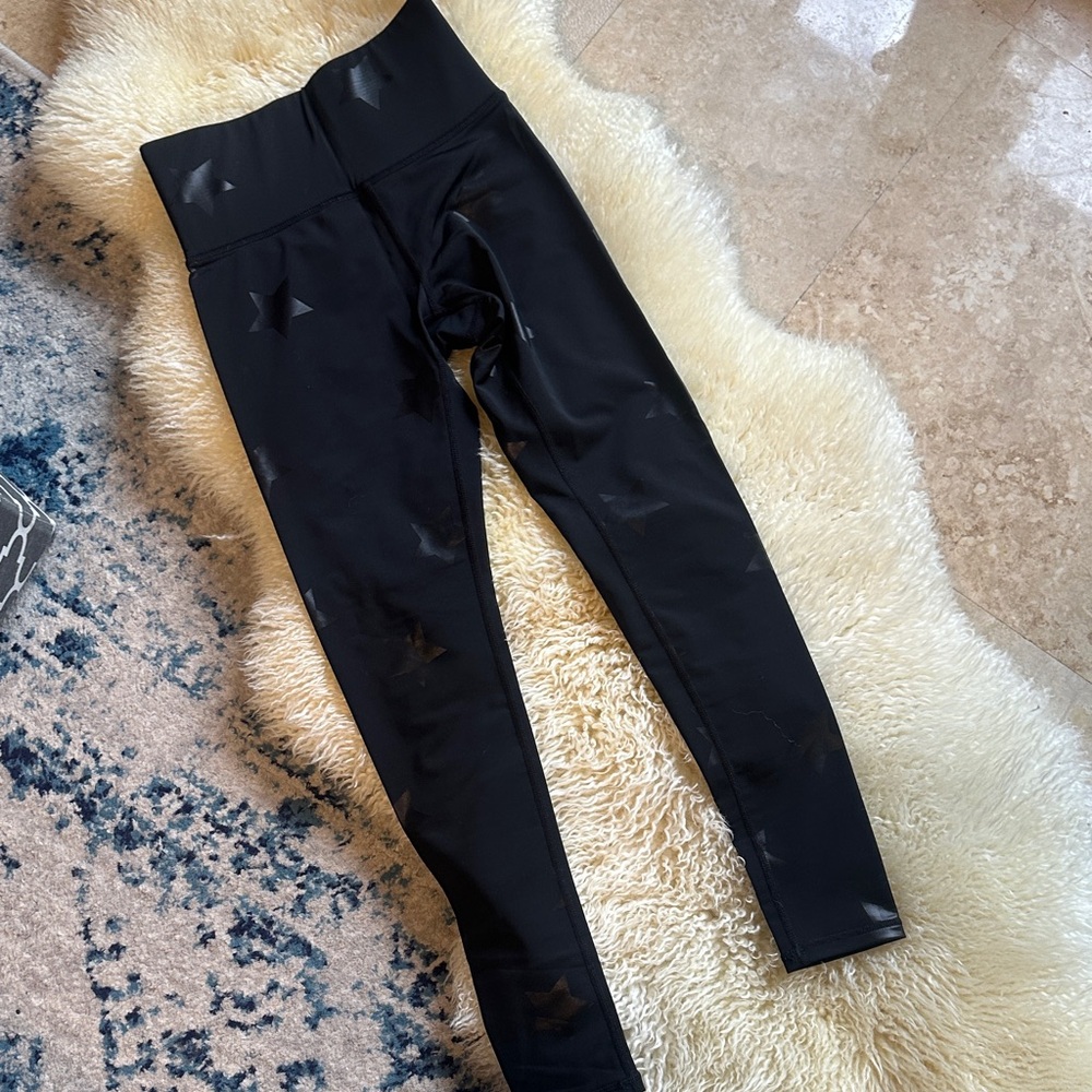 Terez Black Star Leggings
